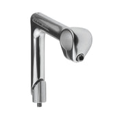 Genetic Hyoid Alloy Quill Road Stem in 80mm and 100mm for 1-inch steerer tubes, bike component with sleek silver finish
