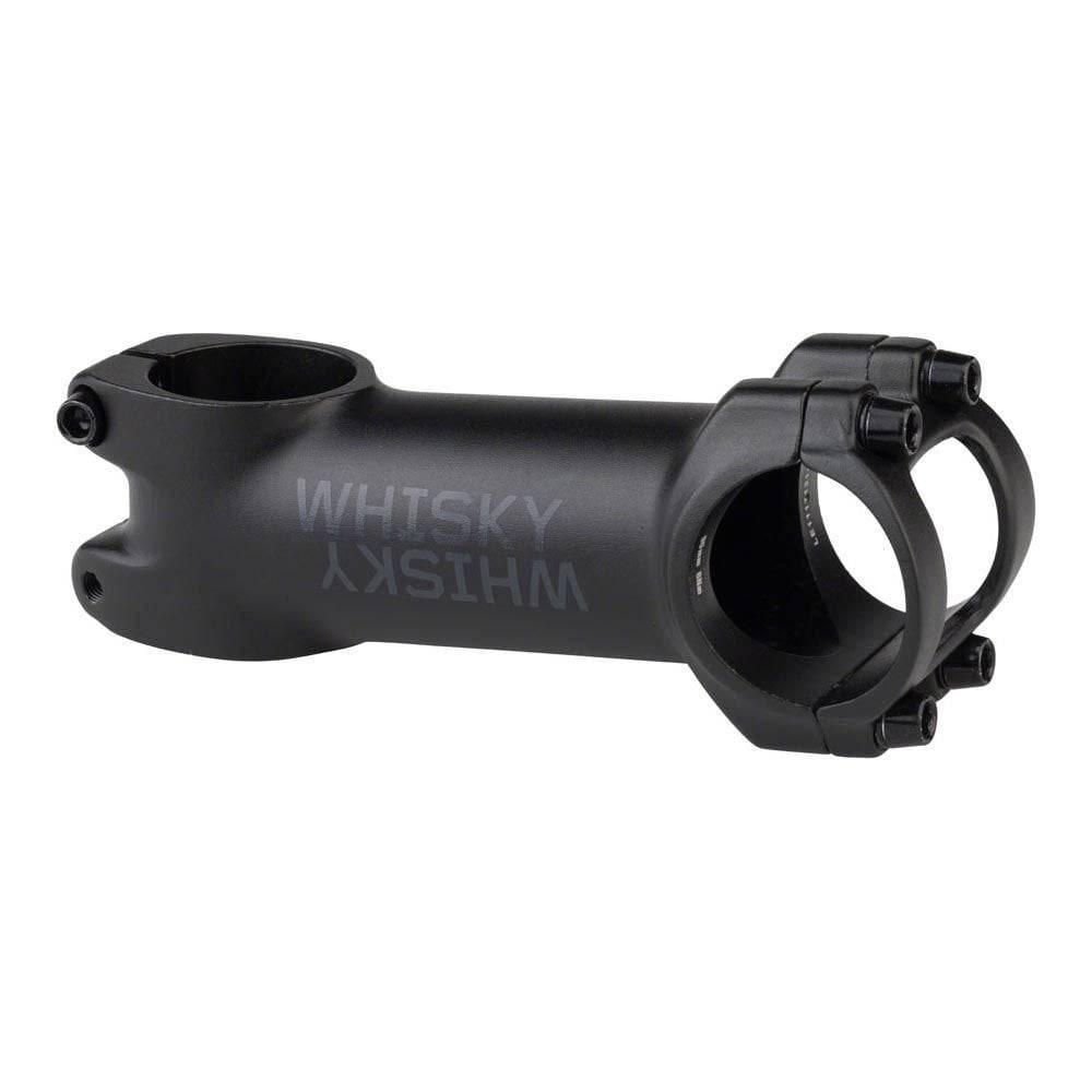 Whisky Parts Co No7 alloy bike stem with 4-bolt faceplate for secure handlebar support on bicycle components.