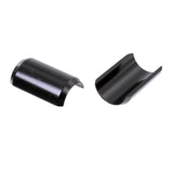 Gusset Components handlebar shim for BMX, MTB, and road bikes, showing a close-up of the black rubber bike handlebar spacer.