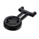 Redshift Sports ShockStop Garmin computer mount attached to suspension stem, cycling component for bike navigation accessories.