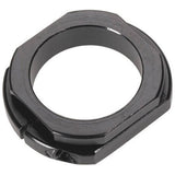 Problem Solvers Micro Adjust Headset Spacer for precise preload adjustment, shown with bike components and accessories.