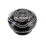 Gusset Components S2 Mix'N'Match headset with sealed angular contact bearings for durable bike steering, close-up view.