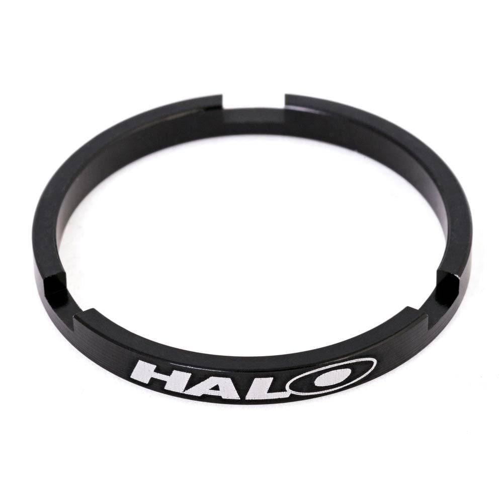 Halo 7-8 speed cassette spacer for 7-speed cassettes on 8-10 speed freehubs, showing the metal spacer component.