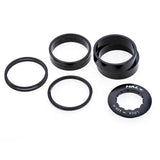 Halo HG cassette spacer kit for fixed gear and singlespeed bikes, includes 8 durable components for bike maintenance.