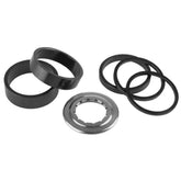 Surly single speed spacer kit for Shimano hubs, shown with spacers and components for bike frames and accessories.