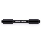 Halo Boost-QR T-Axle Adaptor Hub for 15x110mm Boost quick release forks, rear bicycle component with black finish.