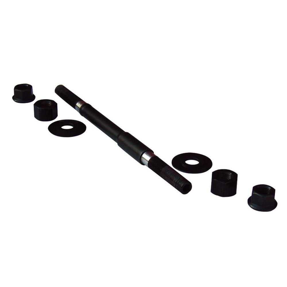 Halo Spin Doctor solid axle kit with M10 nuts for 135mm dropout frames, includes hub spares and durable bike components.