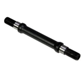 Halo Track Front Hub Quick Release Axle, 100mm, for track cycling, component replacement, silver metal with quick release lever.