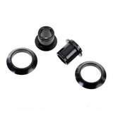 Halo Wide Boy 20mm adaptor set with spare QR cones for front hub upgrades, showing components and quick-release cones.