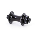 Halo RD2 centerlock road disc brake hub for bicycle wheels, showing the durable hub with disc mount and spokes in a close-up view.