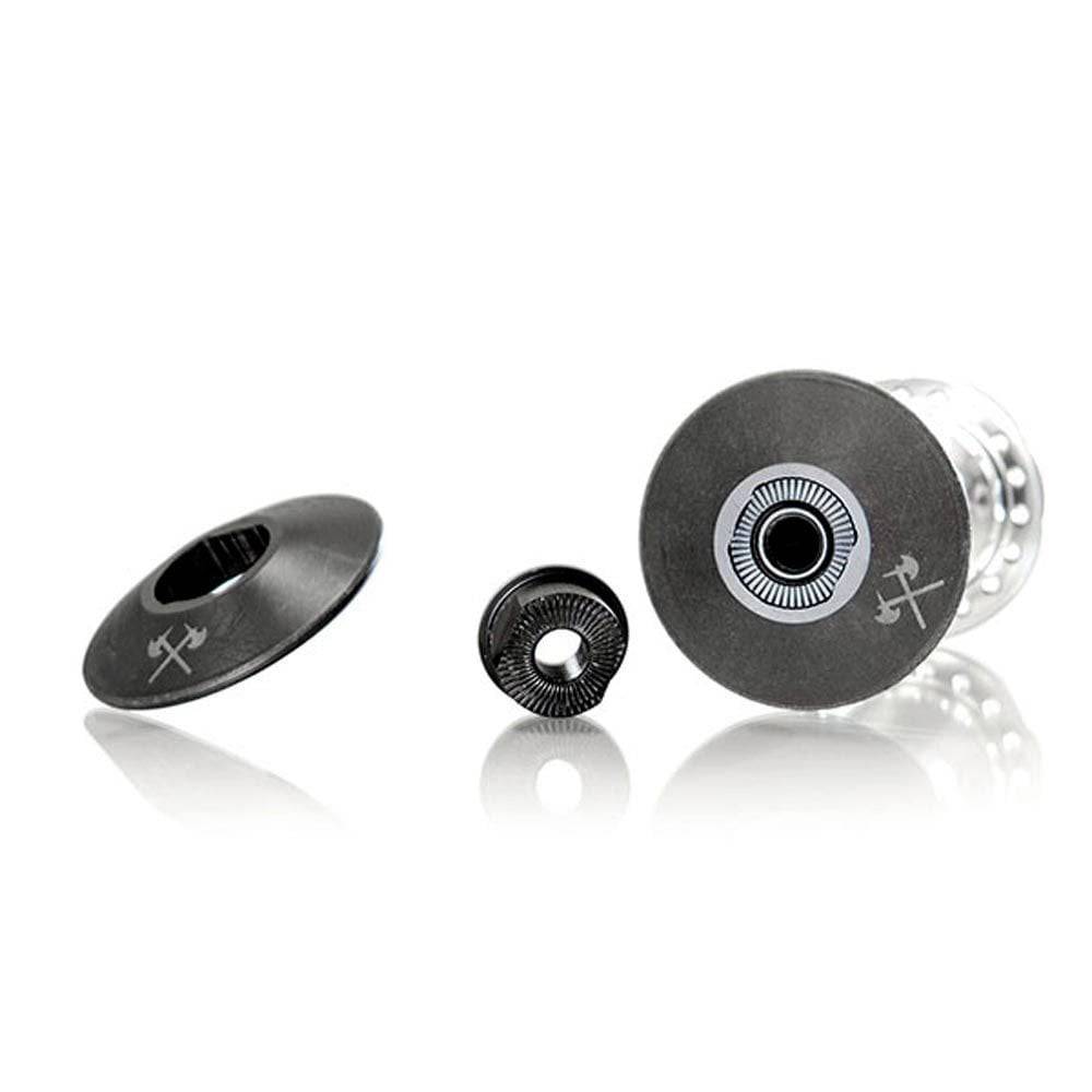 Demolition BMX non-driveside hub guard for BMX wheels, durable components for protecting and enhancing hub performance.