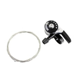 Sturmey Archer rotary 5-speed thumb shifter hub component for smooth gear changes on bicycle drivetrain.