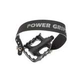 Powergrips XL cycling straps for cage-type MTB pedals, winter cycling accessories, showcasing durable, adjustable pedal components.