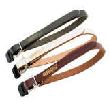 Genetic leather toe straps for bike pedals, durable and adjustable, designed for cycling components and accessories.