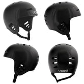 TSG Dawn Flex Helmet with FlexTech design, showcasing helmet's ventilation system and sleek safety features.
