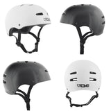 TSG Dawn vintage skate helmet with ventilation, certified safety, and retro design for skateboarding and casual wear.