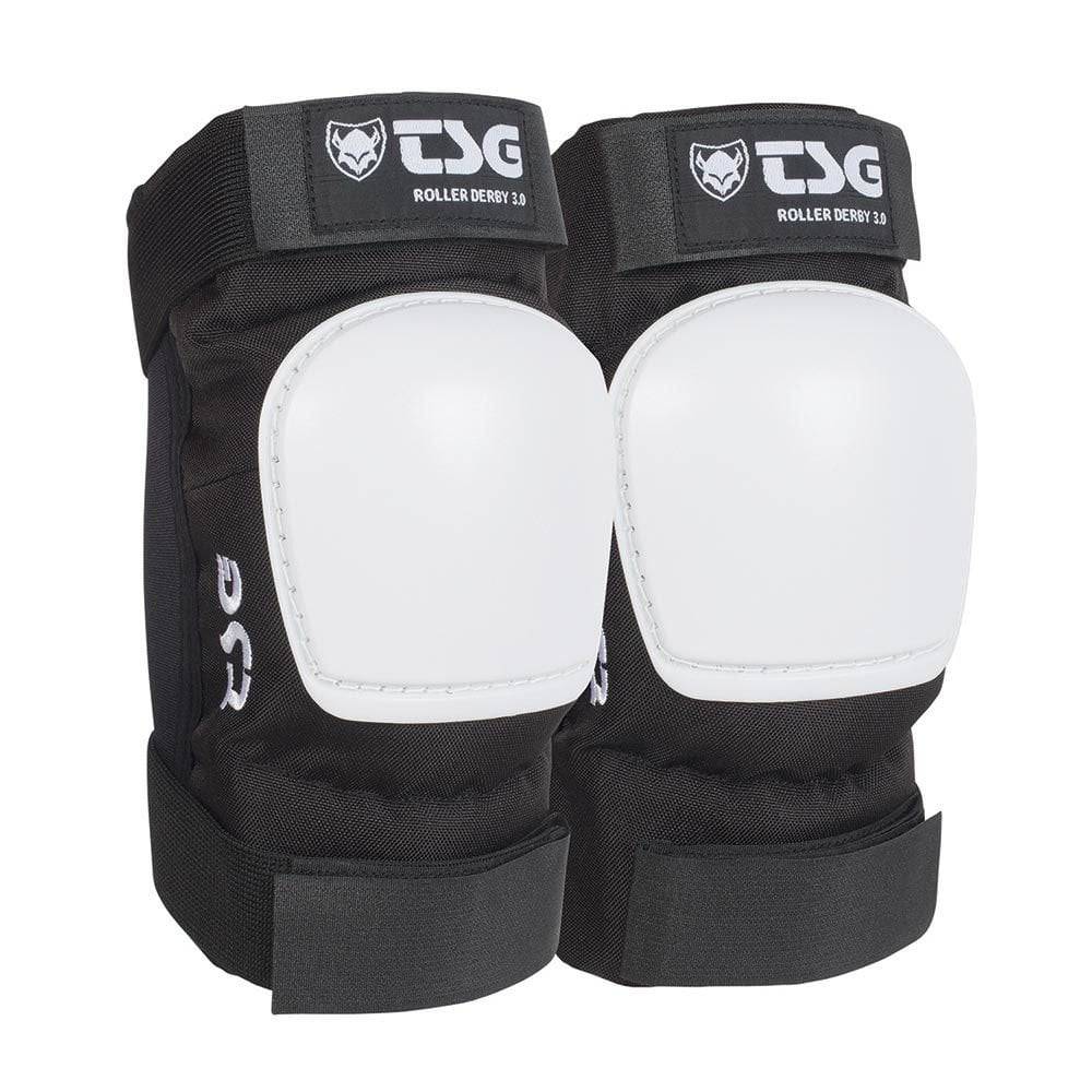 TSG Roller Derby 3.0 Elbow Protection Pads with secure Velcro straps and padded elbow coverage for skating safety.