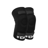 TSG knee gasket brace with Velcro for secure fit, lightweight support, and AD protection in athletic clothing.
