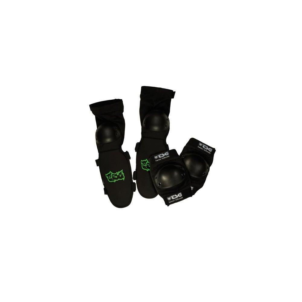 TSG Basic Kid's protection padset with knee, elbow, and wrist guards for safe skating and biking activities.