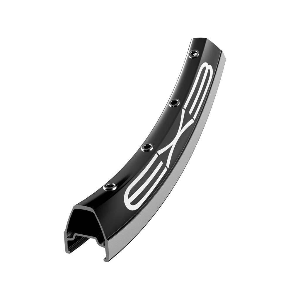 Halo Ex-3 20x13/8 inch road bike rims with semi-aero box section and CNC sidewall for high-performance cycling components