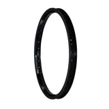 Gusset Components Trix lightweight double wall alloy bike rims with 32-48 spokes, suitable for mountain or road cycling.