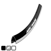 Halo Aero Rage 700c road bike rims with CNC machined brake surface and 24/32 spokes, designed for lightweight performance components.