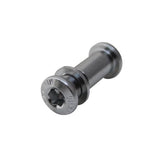 Genetic Race Seatbolt spares with integrated clamps for classic bike frames, showing metal components and mounting details.
