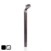 Genetic Heritage II seatpost with micro-adjust 1-bolt system for precise saddle angle, shown mounted on a bicycle component.