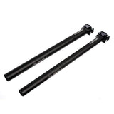 Gusset Components Lofty XXL seatpost with 2-bolt micro-adjust, 450mm length, fits 27.2mm and 30.9mm bike frames