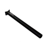 Gusset Components Pivotal MTB seatpost 27.2mm ovalized aluminum black anodized for mountain bike suspension and seat height adjustment.