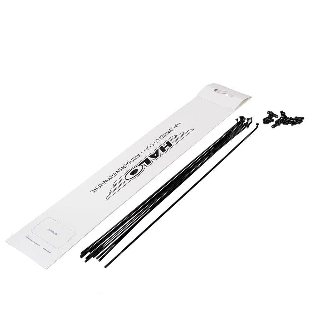 Halo Aeroblade Black Anti-Scratch Spokes