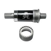 SunRace BBS 18 SB cartridge bottom bracket for 68mm shell, 103/113mm spindle, bike component with metal bearings