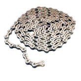 Gusset Components GS 10-speed bike chain with quick link for mountain and road bikes, featuring durable metal links and precise construction.