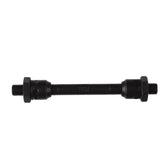 Weldtite axle for bike hub replacement, compatible with front and rear bike hubs, durable bike component spare part