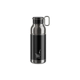 Elite Mia stainless steel water bottle, 650ml, black and silver, eco-friendly, plastic-free accessories for hydration.