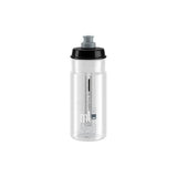 Elite Bottles Jet biodegradable cycling water bottle with high flow and safety valves, designed for convenient hydration on rides.