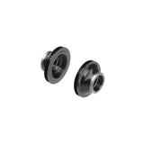 DT Swiss front wheel kit with 100mm and 15mm thru-axle for 240s oversize hub upgrade, showing wheel and hub components.