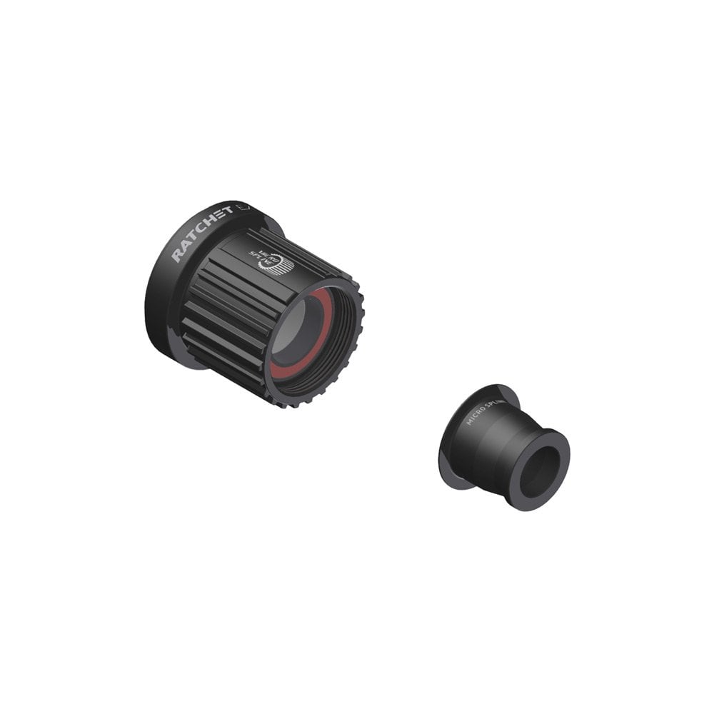 DT Swiss Expconkit Microspline 142/12 hub spares for Ratchet EXP system, showing detailed components and parts for bicycle wheel hubs.