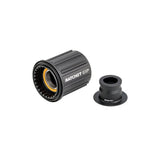 DT Swiss Ratchet EXP freehub conversion kit for Shimano 11-speed road bikes, featuring Ceram coating and 12mm thru-axle compatibility.