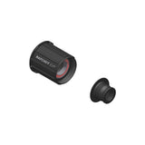 DT Swiss Ratchet EXP freehub conversion kit for Shimano MTB 142/12mm Boost, showing the compact components and ratchet mechanism.