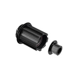 DT Swiss pawl freehub conversion kit for Campagnolo road 142/12mm hub, showing the components and precise assembly details.