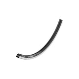 DT Swiss RR 411 road cycling rim with tubeless compatibility and 18mm internal width for high-performance cycling.