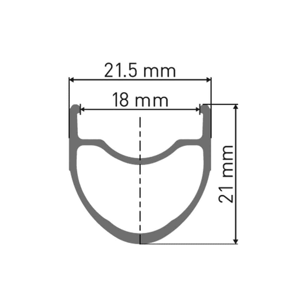 DT Swiss RR 411 road cycling tubeless-compatible rim with 18mm internal width, shown with sleek black design and bead hooks.