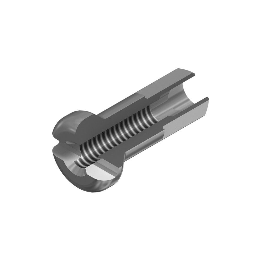 DT Swiss Pro Lock Brass Nipples, 2mm x 16mm, for SR X100 rim, shown in a close-up image of component spares.