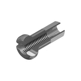 DT Swiss Pro Lock Brass Nipples, 2mm x 16mm, for SR X100 rim, shown in a close-up image of component spares.
