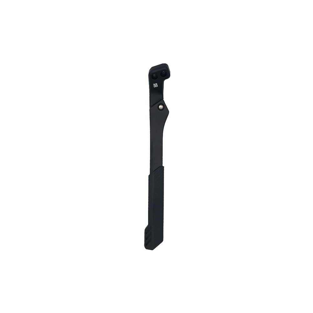 M Part Primo oversize adjustable kickstand for e-bikes, fits 24-29 inch bikes with 18mm mount, silver metal accessory.