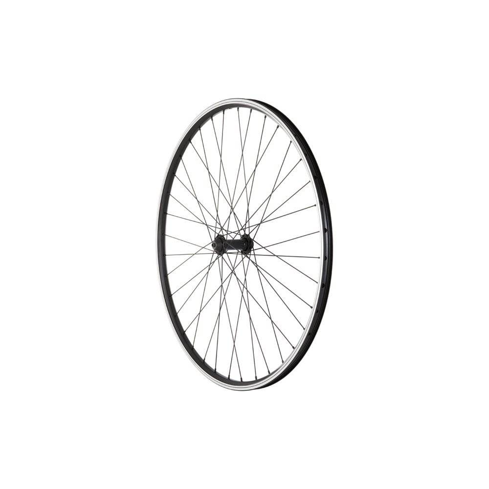Black M Part Wheels hybrid front quick release 700c wheel for road bikes, featuring lightweight alloy construction and quick release hub
