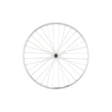 Silver M Part Wheels road front wheel with Mavic Open Elite rim and Shimano RS400 hub, 700c size for cycling components.