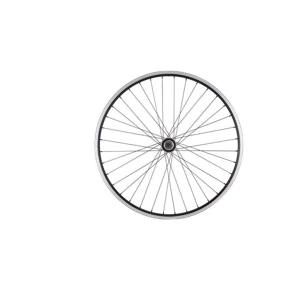 Black M Part Wheels MTB 26-inch rear quick release wheel with screw-on axle, designed for mountain bike components.