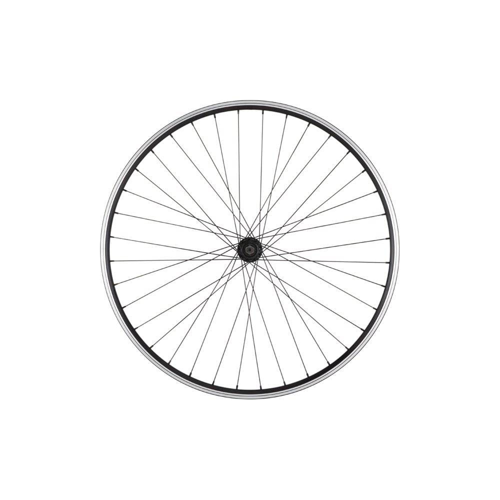 Black M Part Wheels hybrid rear quick release cassette wheel with 700c size for 8/9/10 speed bikes, ideal for bike components.